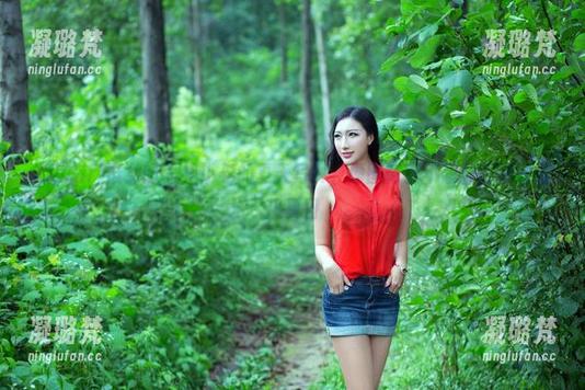 TuiGirl推女郎 - 纯小希的夏天写真，原图简直不想放眼前的炙热夏日