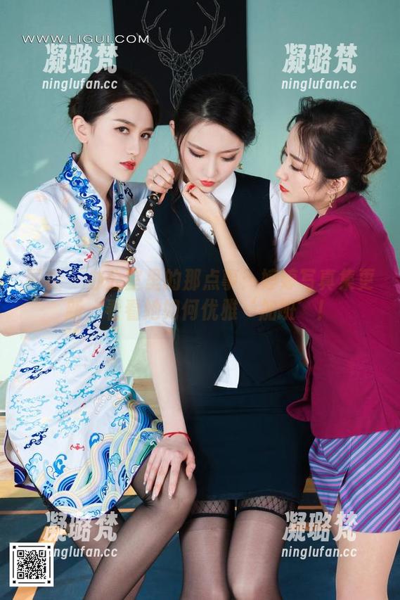 丽柜 - 办公室里的那点事：婷婷写真集更新，看看她如何优雅‘加班’！