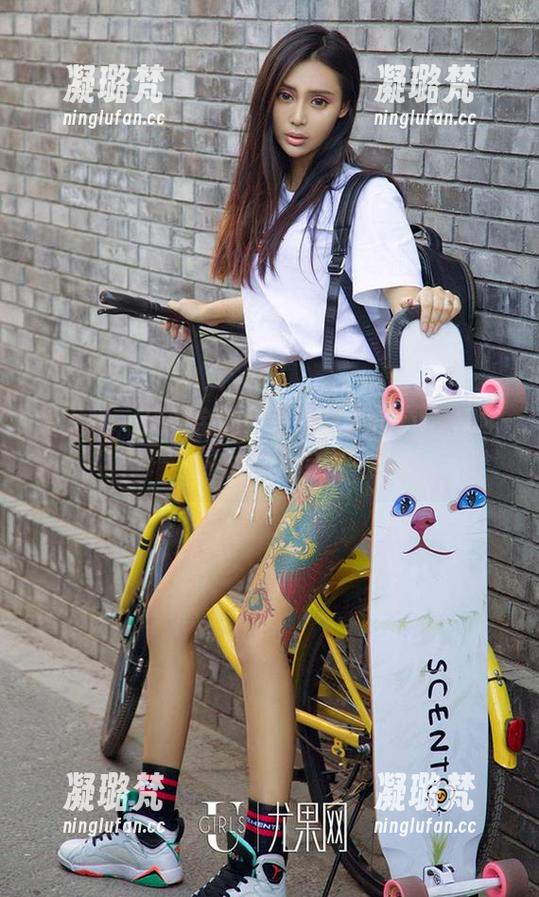 爱尤物 - 风的余韵：徐莉芝Booty原图，透过你的屏幕