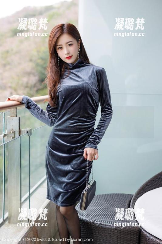 爱蜜社 - 这就是莉娜lena，气质袅袅的福利作品，宛如微风拂柳，轻柔又让人心动