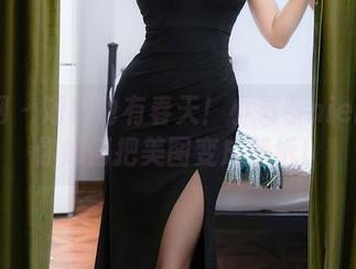 秀人网 – 短裤也有春天！小薯条nienie教你如何把美图变成壁纸！